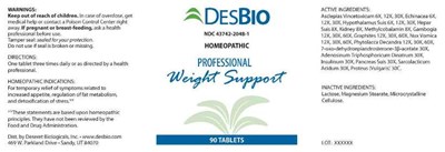 DSRT0627 Professional Weight Support 90tab 2-11-22.jpg Professional Weight Support - DSRT0627 Professional Weight Support 90tab 2 11 22
